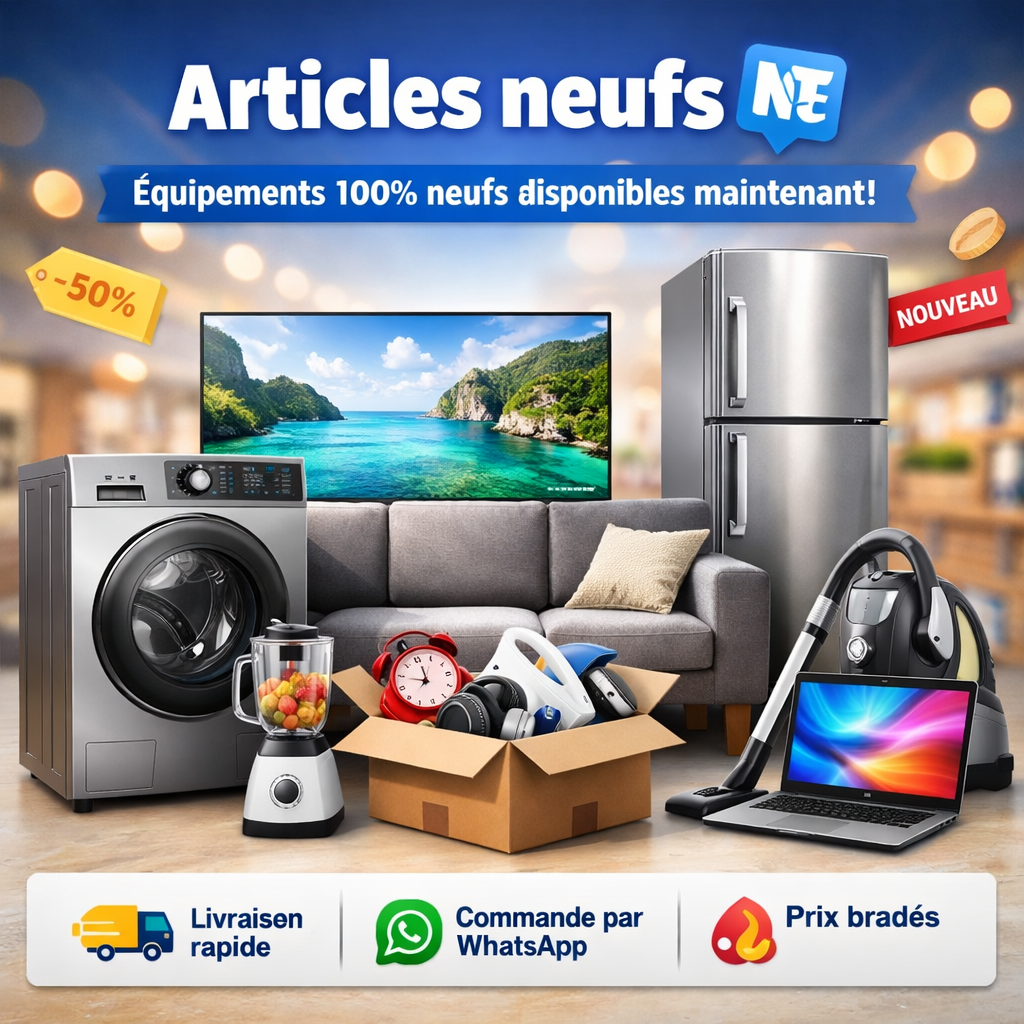 Articles neufs 🛒