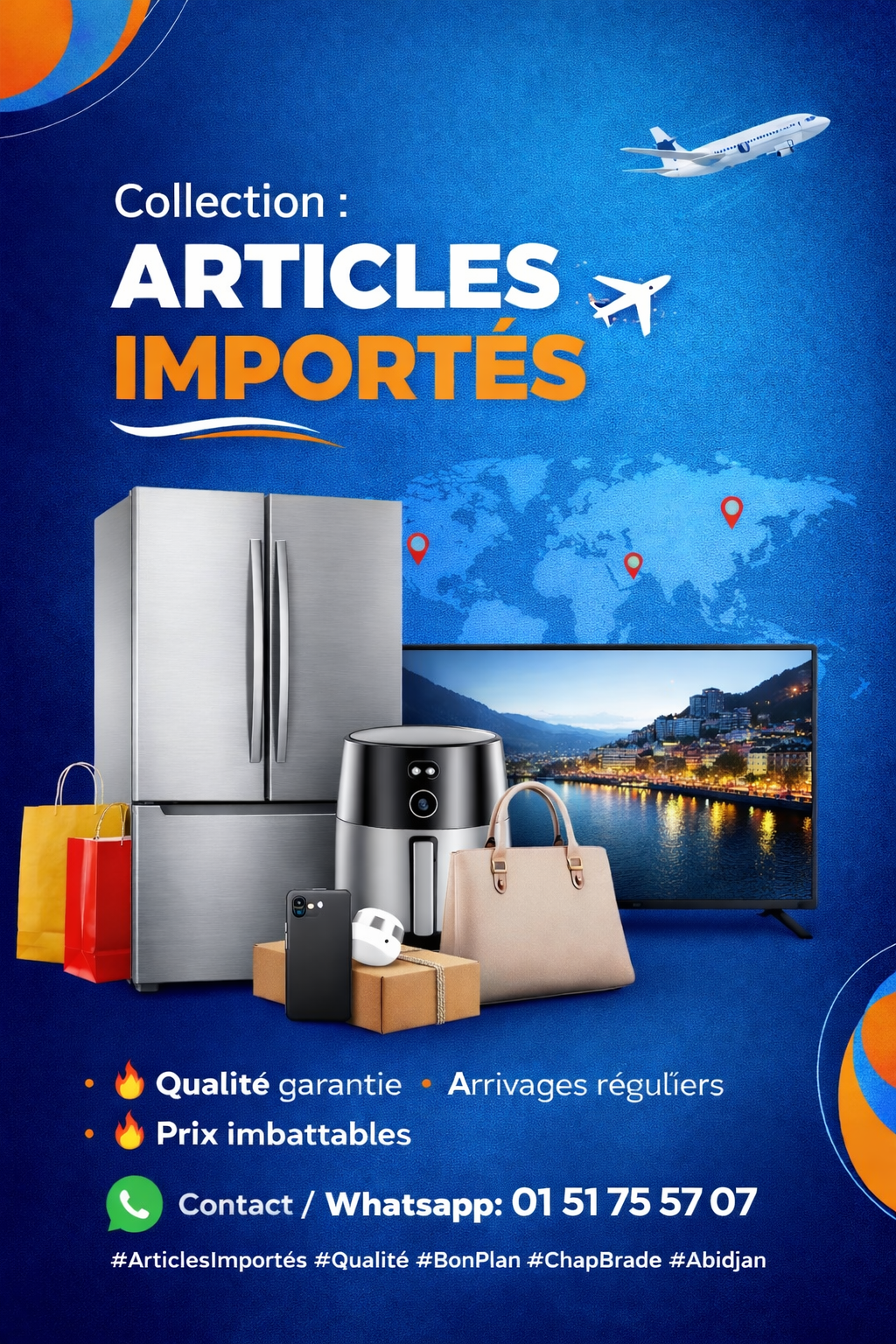 🛒 Collection : Articles Importés ✈️🌍