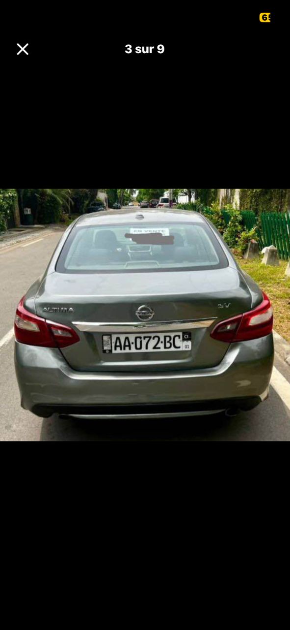 🚗 À VENDRE : Nissan Altima 2018 (Série Luxe)